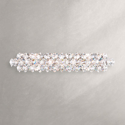 Schonbek Bn1236N-401S 7 Light Crystal Sconce, Polished Stainless SteelBy Schonbek