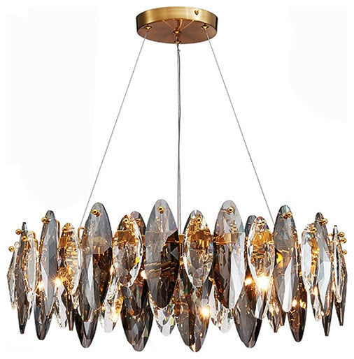 40" Lazzo Crystal Modern Chandelier By MorsaleBy MORSALE