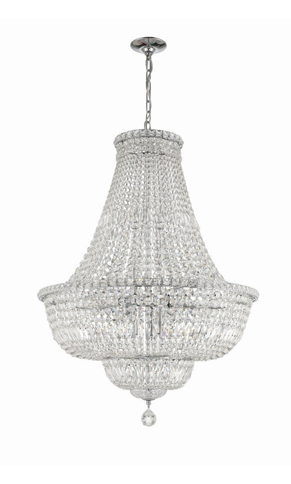Roslyn 15-Light Polished Chrome ChandelierBy Crystorama Lighting