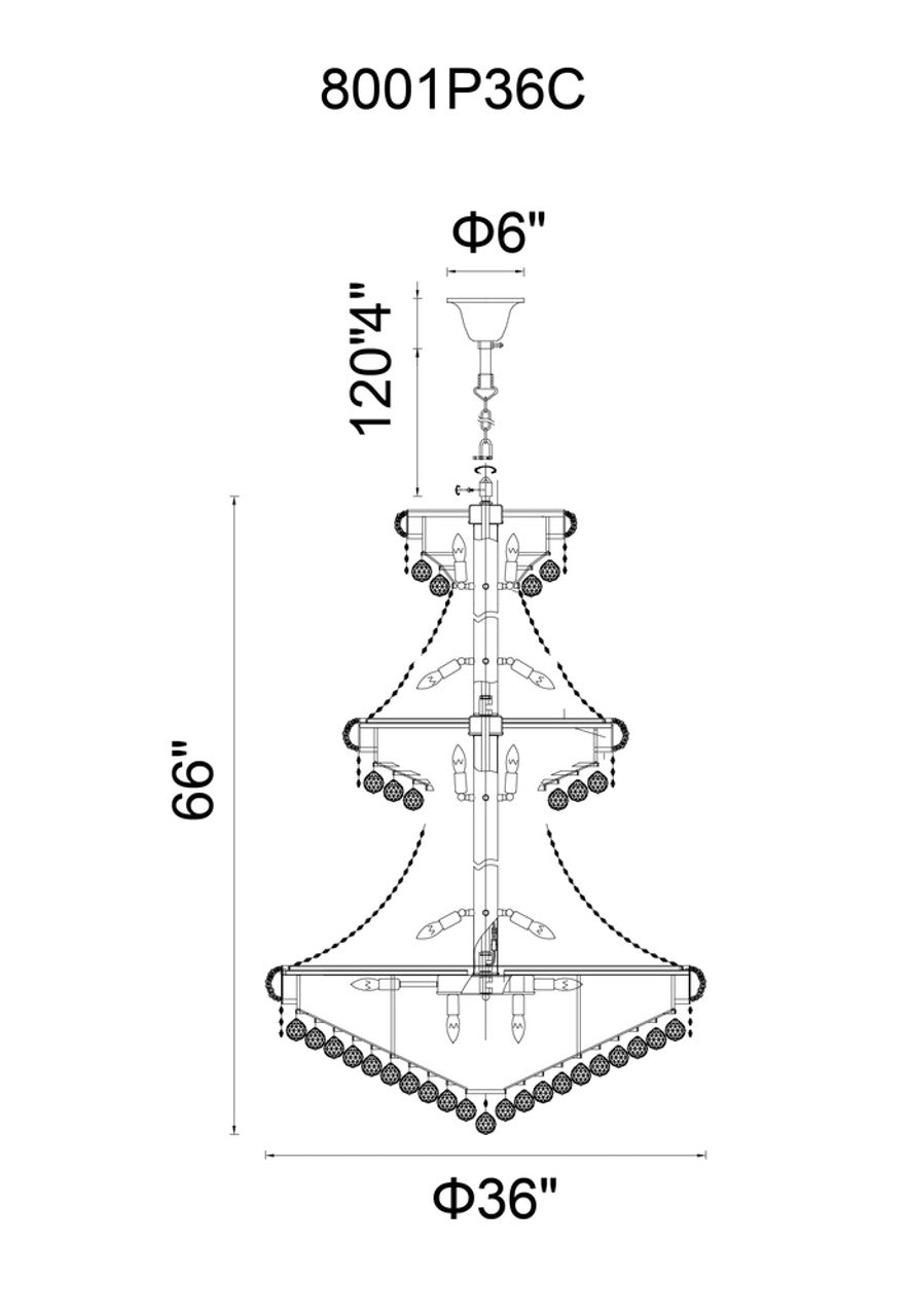 Starburst Chandelier
