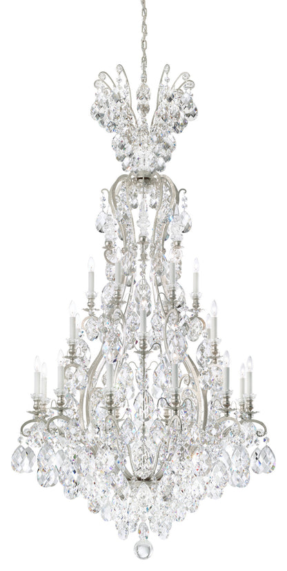 Schonbek 3783-48S 25 Light Crystal Chandelier, Antique SilverBy Schonbek