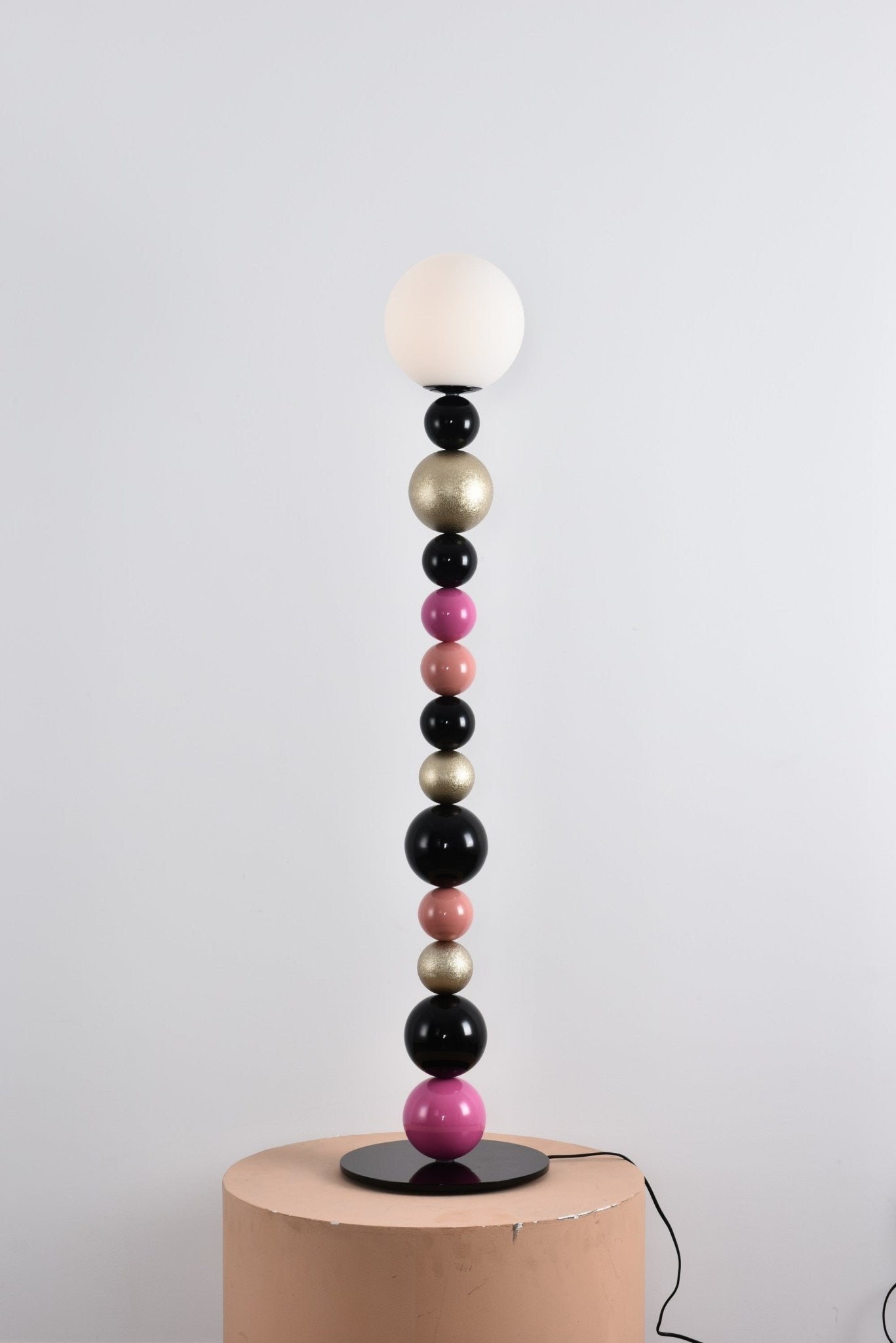 Round Balls Stacking Floor Lamp