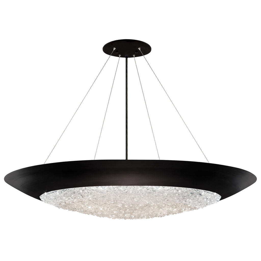 Arctic Halo Drum Shade Pendant