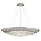 Arctic Halo Drum Shade Pendant