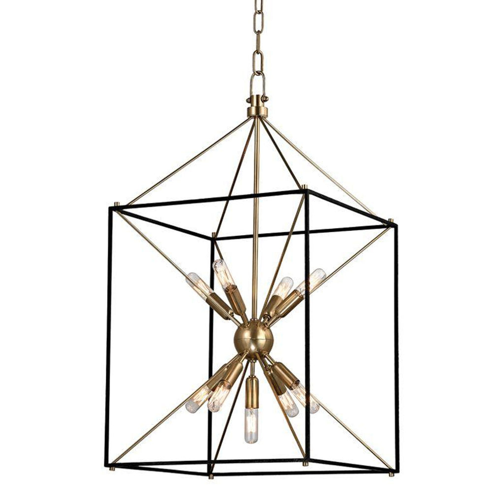 Modern Small Lantern - Bronze