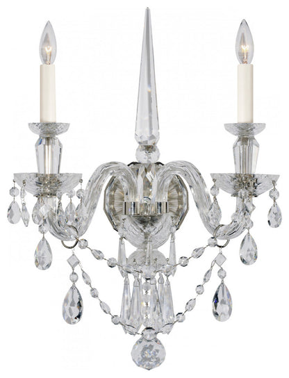 Daniela Crystal Medium Double SconceBy Ralph Lauren Home