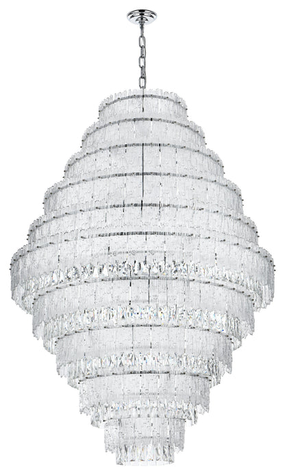 Home Living 42" Chandelier, ChromeBy Home Living