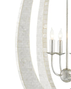 Arietta White Teardrop Chandelier