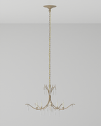 Marshallia Small Gold Chandelier