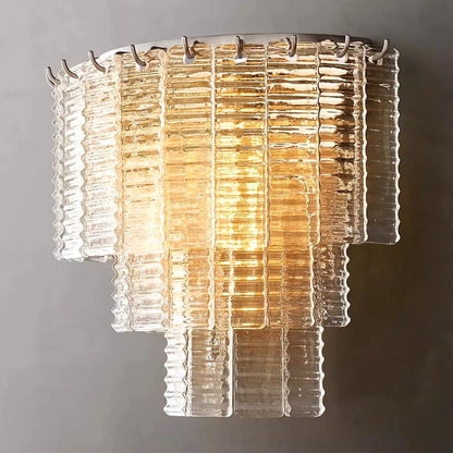 Palermo Clear Crystal Wall SconceBy MORSALE
