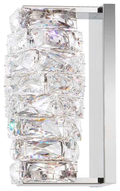 Schonbek Stw110N-Ss1S 2 Light Crystal Sconce, Stainless SteelBy Schonbek
