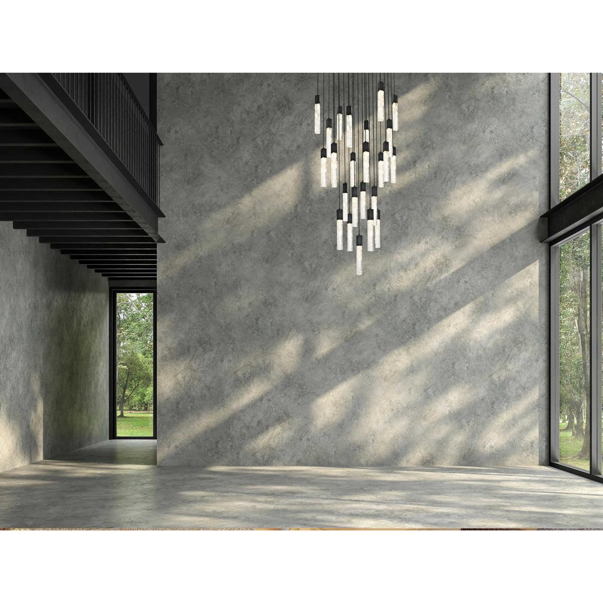 Aurora 16 Light Chandelier, Satin GoldBy Elegant Furniture & Lighting