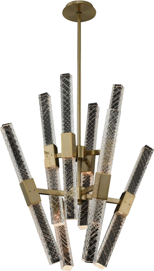 Apollo Convergent Chandelier, Brushed Champagne GoldBy KALCO LIGHTING