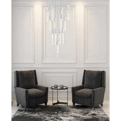 Aurora 13 Light Pendant, ChromeBy Elegant Furniture & Lighting