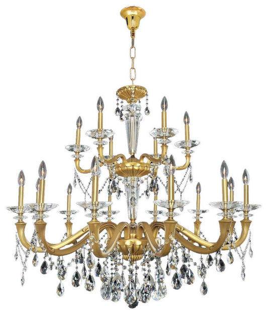 Classic Jolivet Chandelier 18 LightsBy KALCO LIGHTING