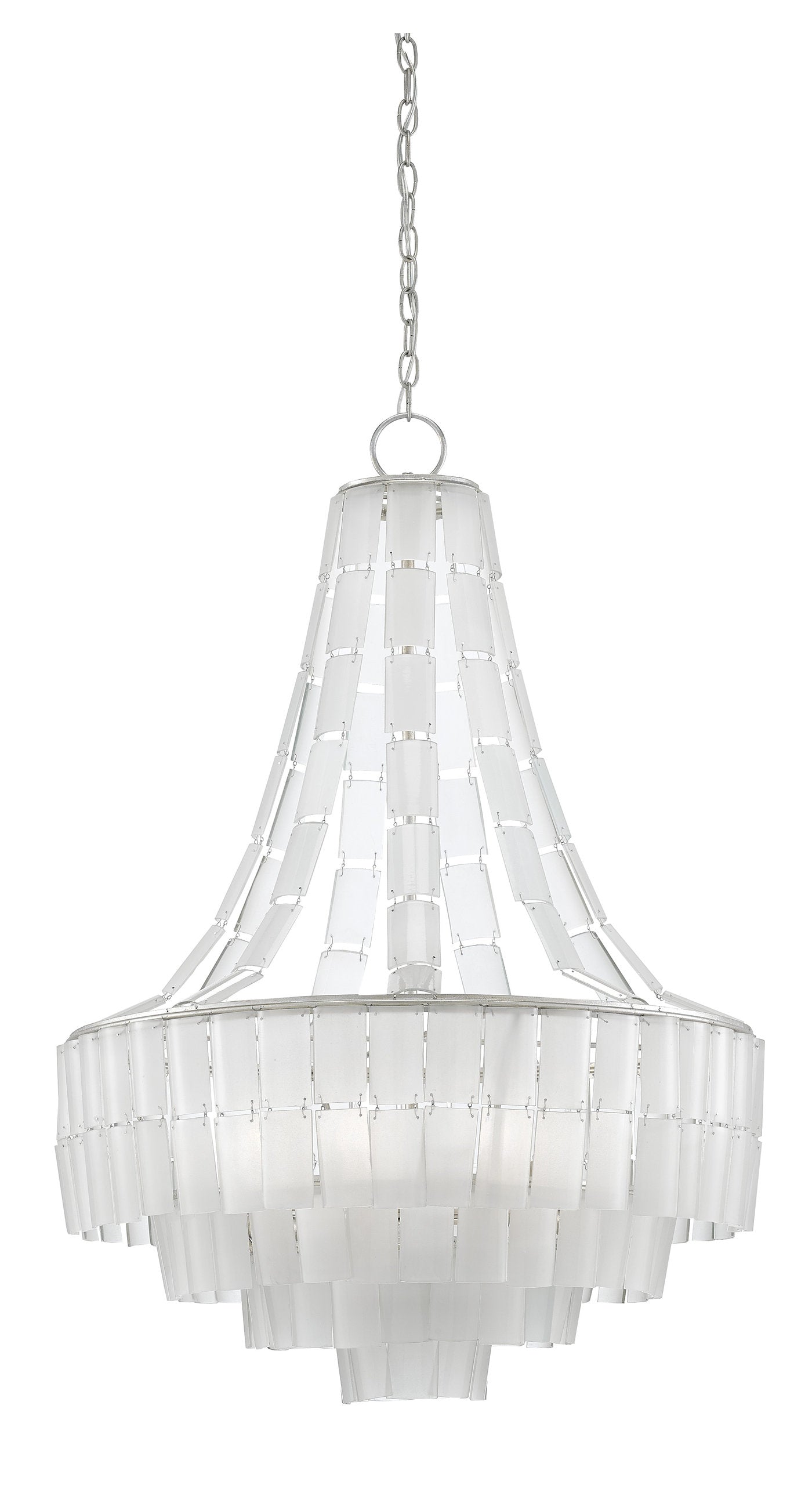 Vintner Blanc ChandelierBy Currey & Company