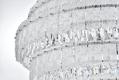 Home Living 42" Chandelier, ChromeBy Home Living