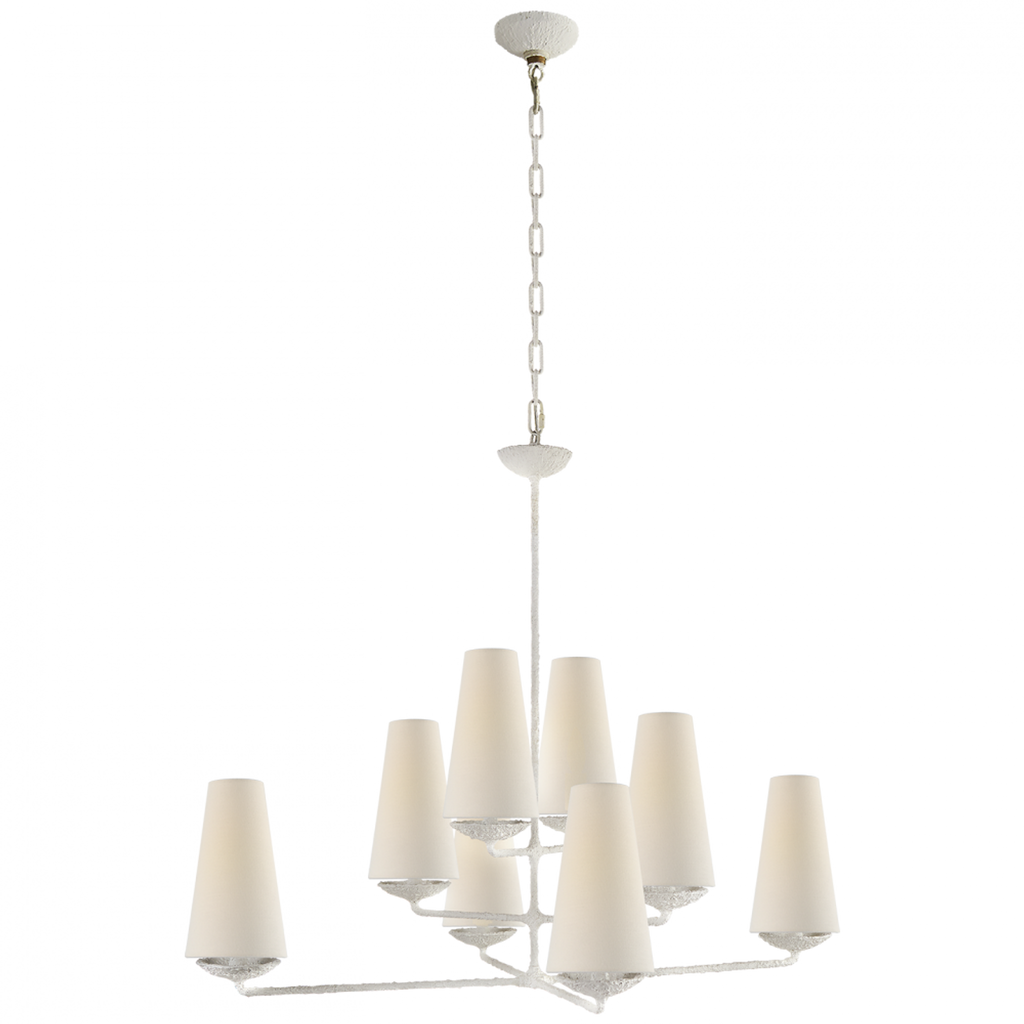 Graphic Large Two-Tier Chandelier