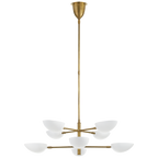 Graphic Large Two-Tier Chandelier