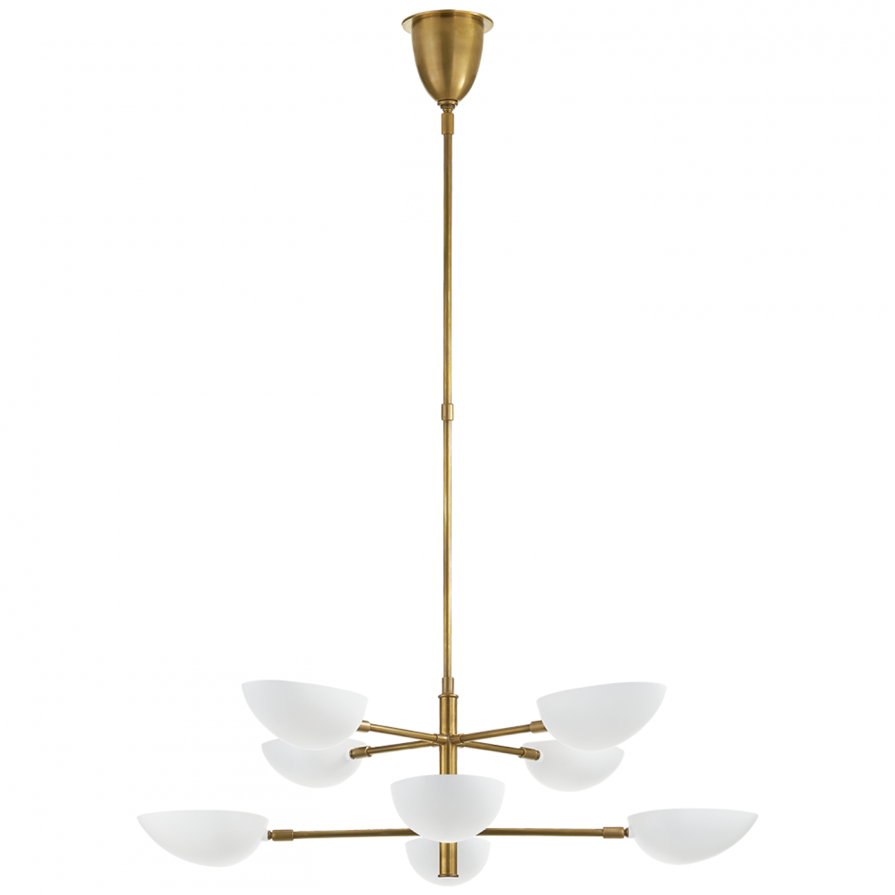 Graphic Large Two-Tier Chandelier