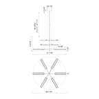 Astrid LED Multi Pendant