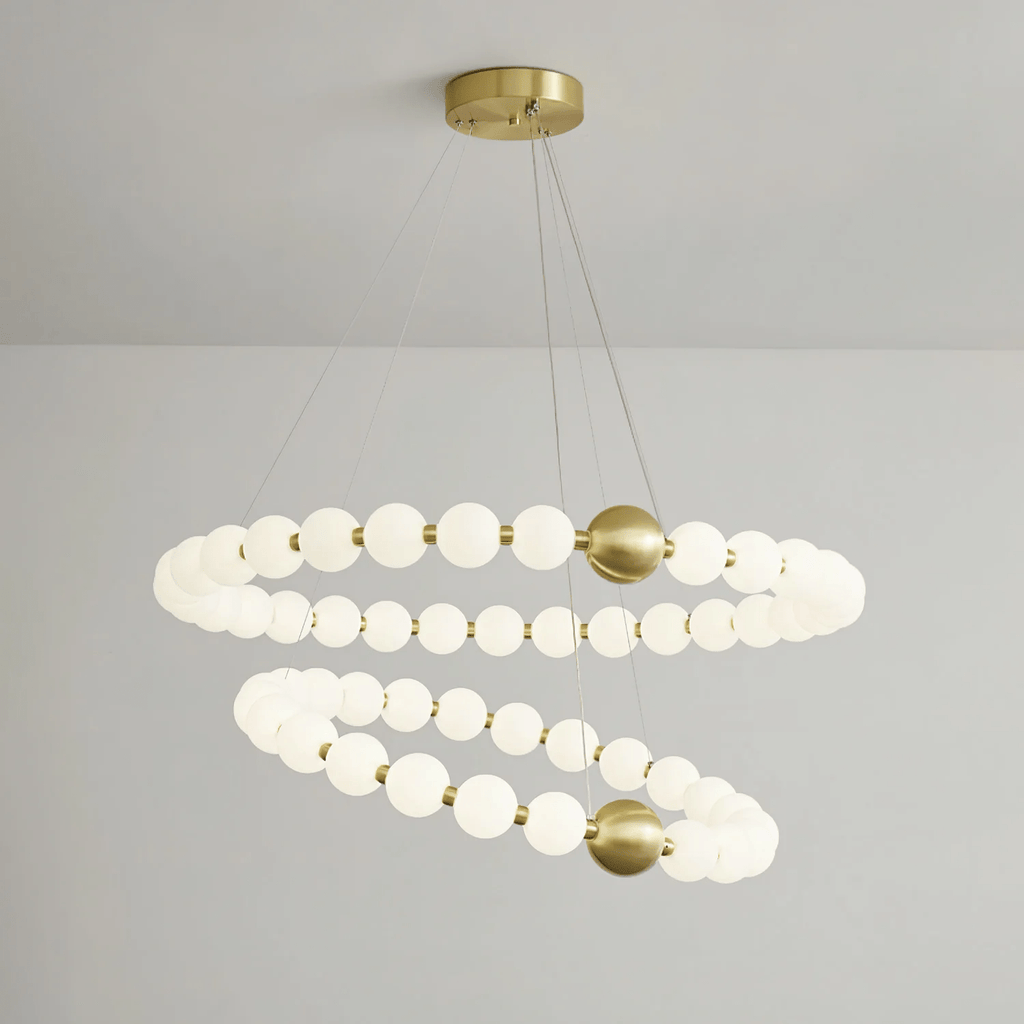 Acrylic Pearls Chandelier
