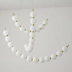 Acrylic Pearls Chandelier