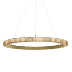 Alabaster Avalon Halo Chandelier