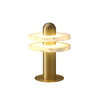 Alabaster Comet Table Lamp