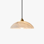 Alabaster Dome Swag Pendant Lamp