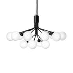 Glass Sphere Cluster Chandelier