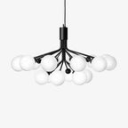 Glass Sphere Cluster Chandelier