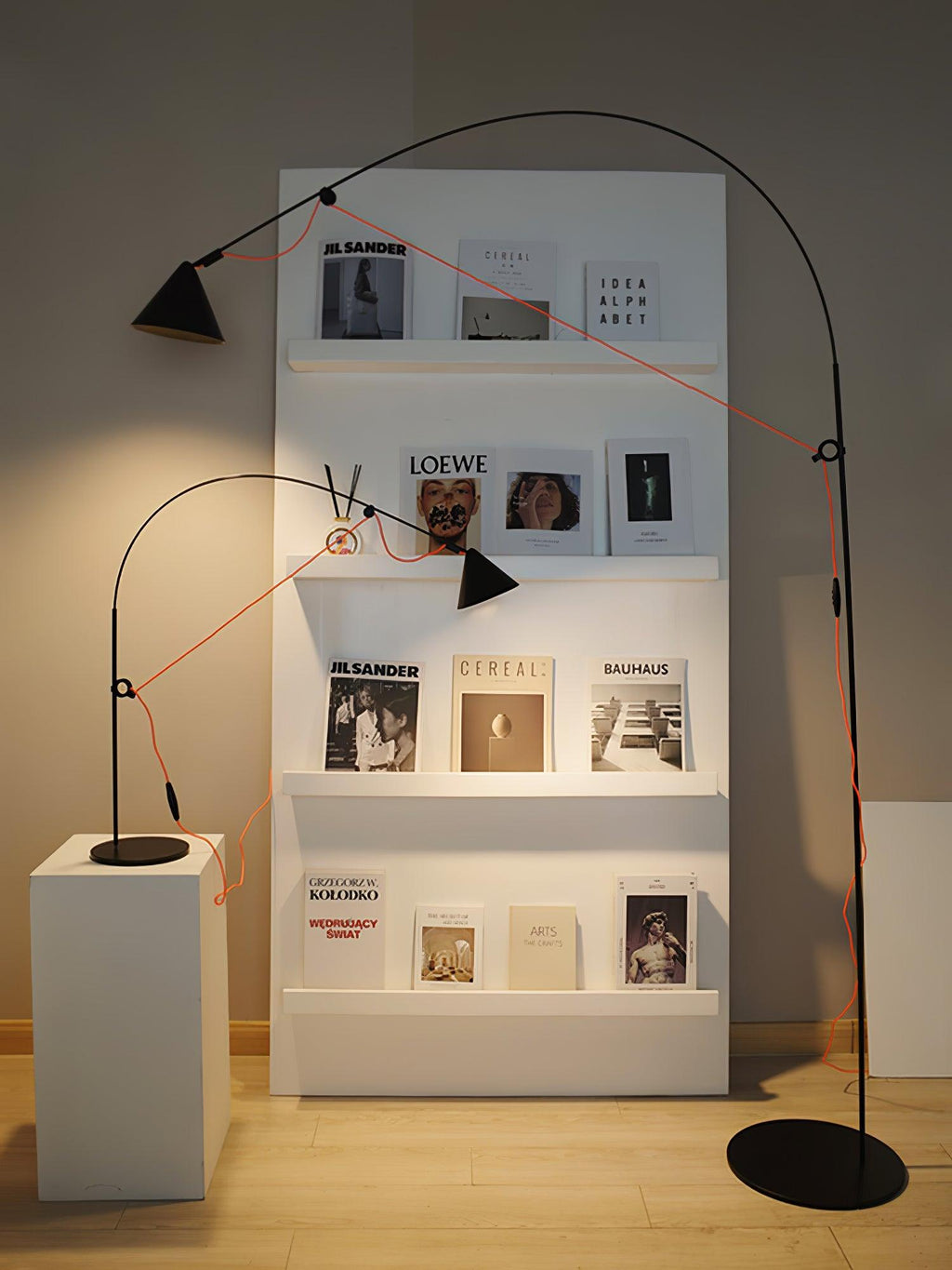 Ensure Black Table Lamp
