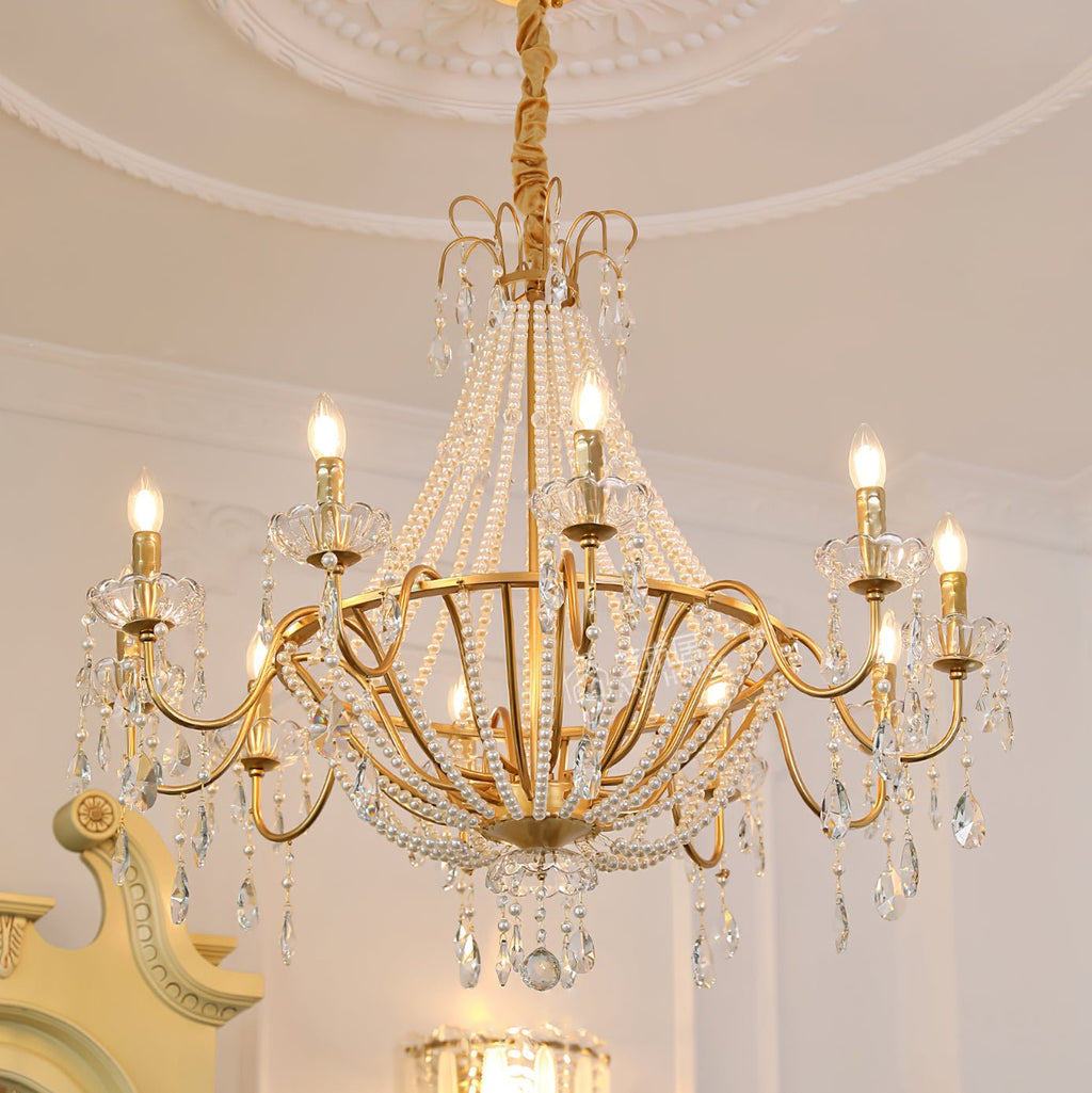 Arcadia Gold Chandelier