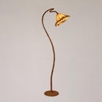 Artistic Lotus Leaf Floor Lamp