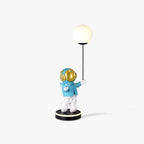 Astronaut and Planet Lamp