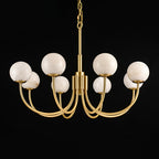 Aurelian Alabaster Globe Chandelier