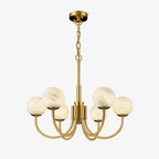 Aurelian Alabaster Globe Chandelier