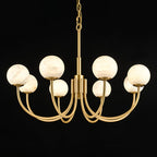 Aurelian Alabaster Globe Chandelier
