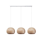 Aurora Whorl Wood Pendant Lamp