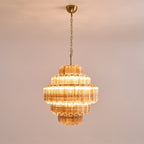 Aurum Cascade Murano Chandelier