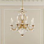 Bagatelle Chandelier, 11-Light, Heirloom Gold, Clear Heritage Crystal, 26.5"W (1248-22 13R6H)