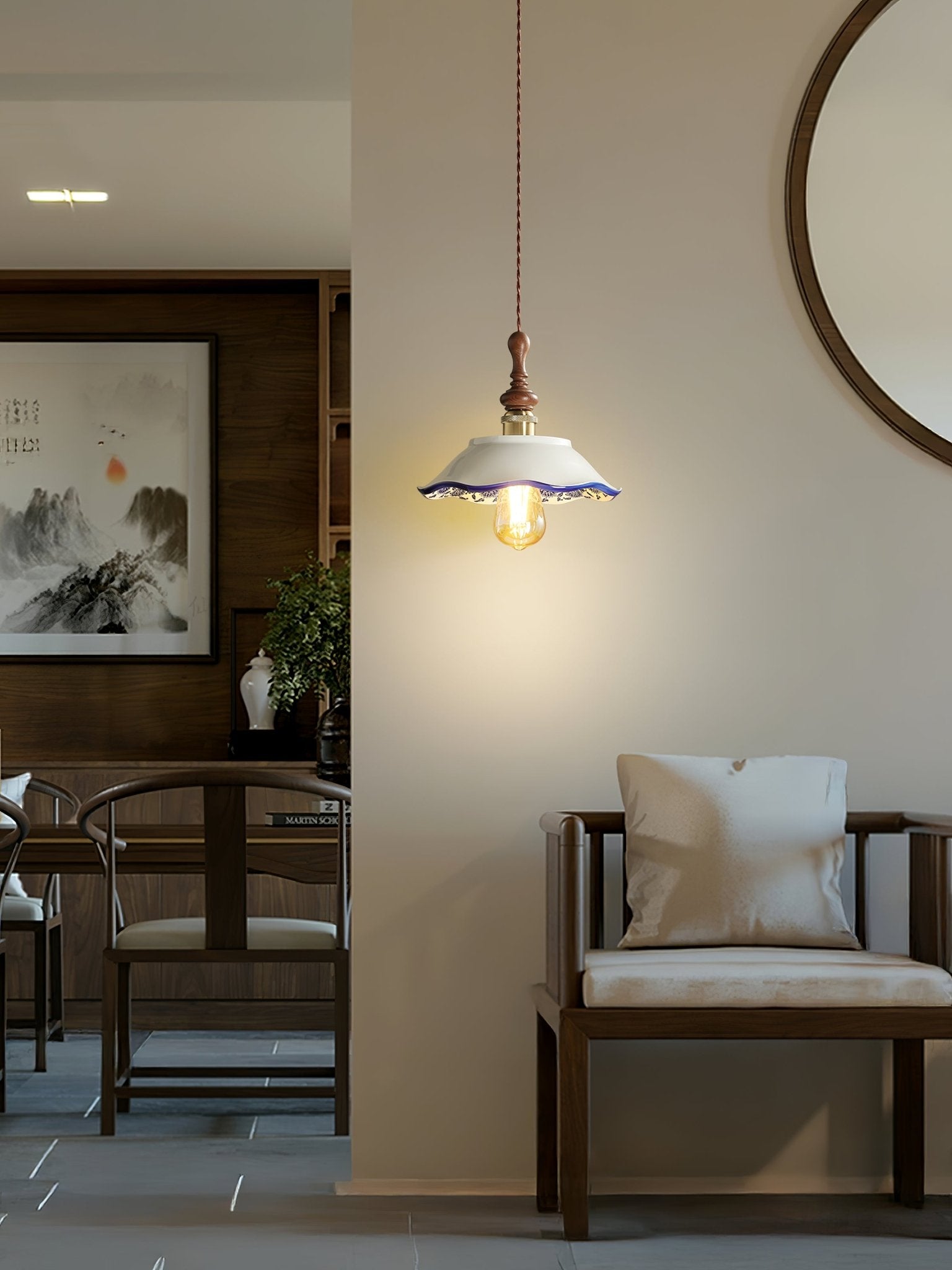 Bellaria Ceramic Pendant Light