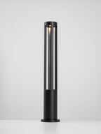 Black Cylindrical Garden Outdoor Light