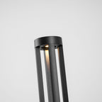 Black Cylindrical Garden Outdoor Light
