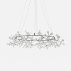 Black Big O Firefly LED Chandelier