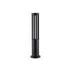 Black Cylindrical Garden Outdoor Light