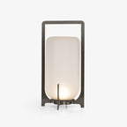 Steel Twilight Lantern Table Light