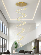 Blossom Double Horn Chandelier