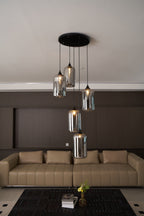 Bottle Glass Pendant Light